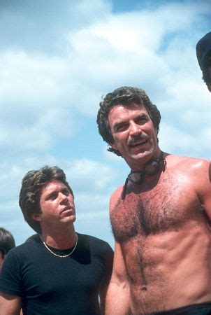 Magnum PI Larry Manetti Tom Selleck Tom Selleck Selleck Hairy Chest