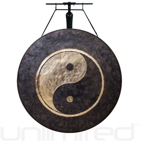 32 To 38 Taoist Moonlight Gongs On Stands Gongs Unlimited