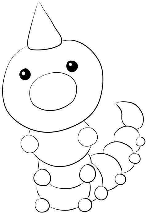 013 Weedle Lineart By Lilly Gerbil On Deviantart