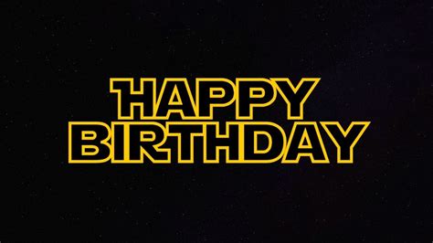 Star Wars Happy Birthday Chewbacca Style