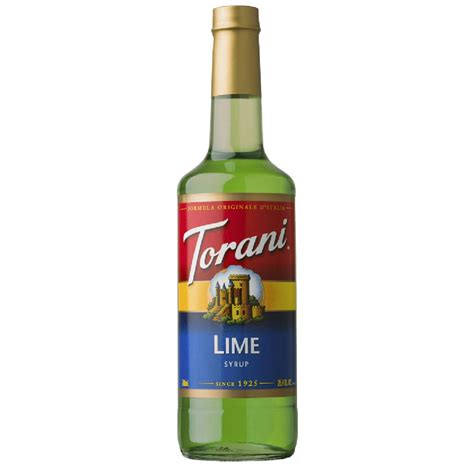 Torani Lime Syrup 750 Ml Amazon In Grocery Gourmet Foods