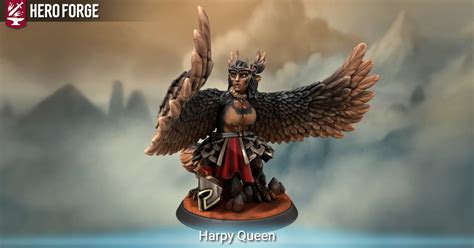 Harpy Queen Made With Hero Forge