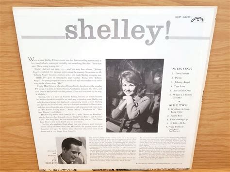 Shelley Fabares Johnny Angel On Colpix 426 From 1962 HTF STEREO
