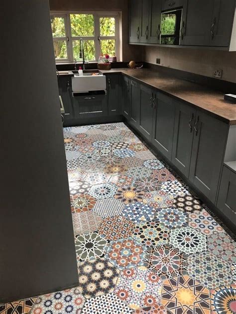 Moroccan Tile Kitchen Floor Flooring Ideas