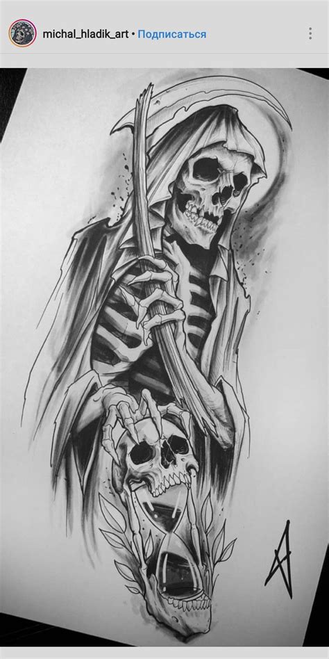 Has escogido un dibujo de la muerte muy hermoso. Dibujos de san la muerte | Tatuaje de muerte, Tatuajes de ...