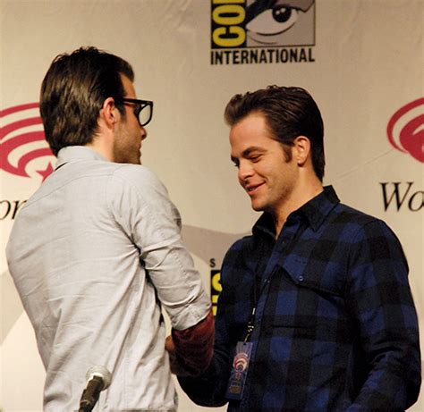 Chris And Zach Chris Pine And Zachary Quinto Photo 35454092 Fanpop