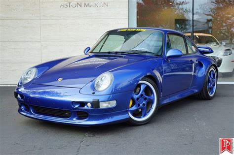 Cobalt Blue Porsche 993 Turbo S For Sale - Exotic Car List