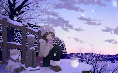 Anime Winter Wallpaper 42573 Arte Anime Garotos Anime