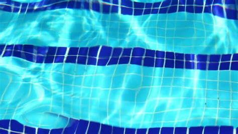 Blue Sparkling Water In The Swimming Pool Good For Screensavers And