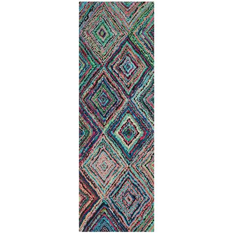 Wall mouth bathroom shelf shower bathing storage holder rack organizer 2020 new. Safavieh Nantucket Multi 2 ft. x 5 ft. Striped Diamonds Runner Rug-NAN317A-25 - The Home Depot