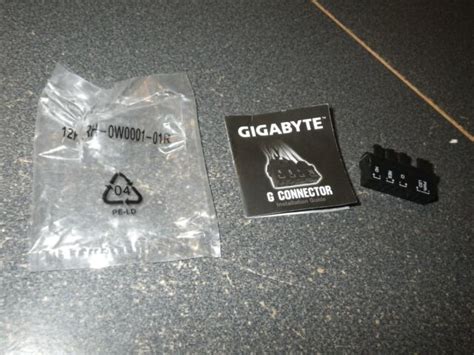 Gigabyte G Connector 12krh 0w0001 01r Black Z170 Series For Sale Online