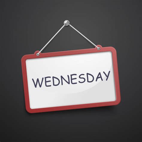 Wednesday Clip Art Vector Images And Illustrations Istock