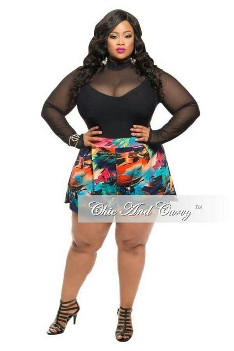 Pin By Kelanie Redmond On Sassy Curves Plus Size Romper Chic And Curvy Plus Size Fashionista