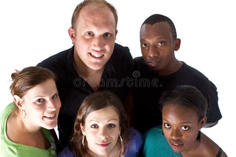 Jeune Groupe Multiracial Photo Stock Image Du Amitié 15131778