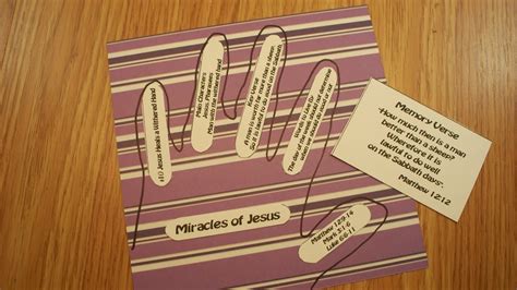 Bible Crafts For Kids Miracles Of Jesus Create A Page 10 Jesus Heals