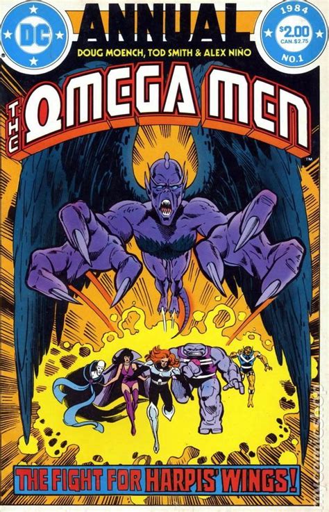 Omega Men 1983 1st Series Annual 1 Omega Man Comics Dc Comic Books