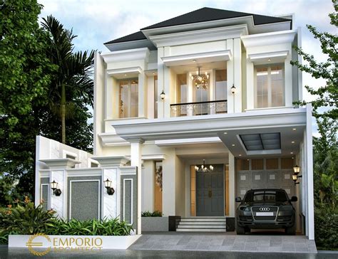 Mr Rico Classic House 3 Floors Design Jakarta Selatan By