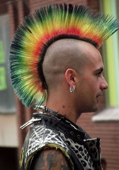 Ideas De Peinado Punk
