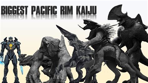 Pacific Rim Kaiju Designs