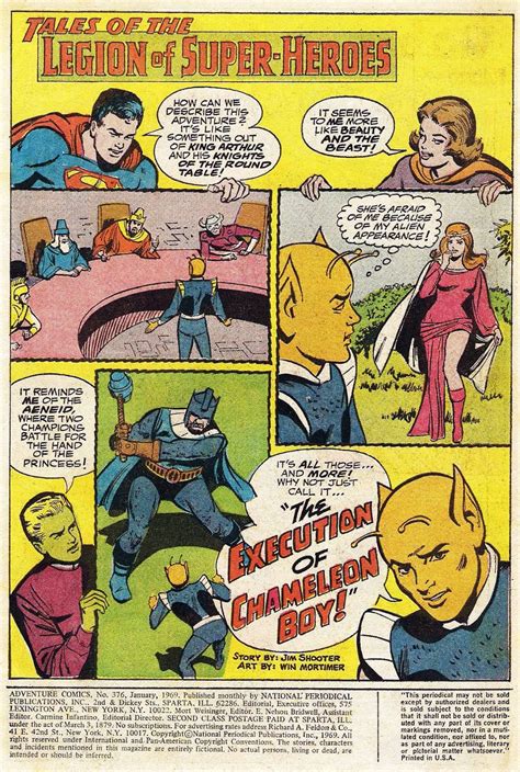 Days Of Adventure Adventure Comics 376 January 1969