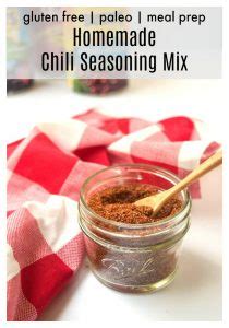 homemade chili seasoning mix tastythin