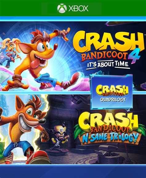 Crash Bandicoot Quadrilogy Bundle Xbox One Venta De Juegos