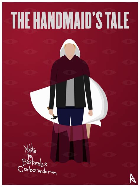 The most common handmaid tale poster material is ceramic. Minimalist Poster Design - The Handmaid's Tale http://be ...