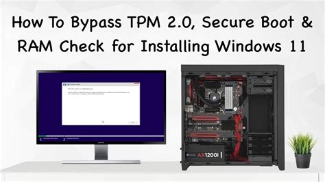 How To Bypass Tpm 2 0 And Secure Boot Checks Installing Windows 11 On Hot Sex Picture