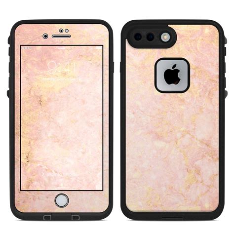 Lifeproof Iphone 7 Plus Fre Case Skin Rose Gold Marble By Marble