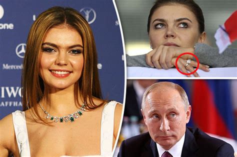 Vladimir Putins Lover Alina Kabaeva Wears Wedding Ring In Public Daily Star