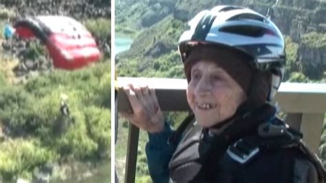 Elderly Woman Jumps Off Bridge To Celebrate 102nd Birthday Latest News