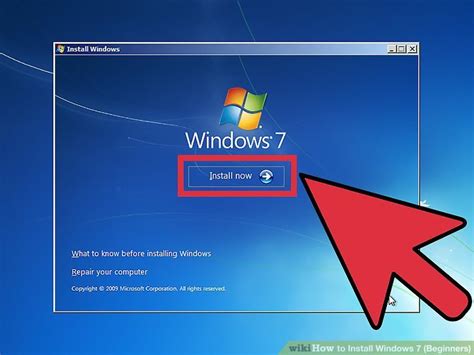 Then you'll need to do it with a boot disk. How to Install Windows 7 (Beginners) (with Pictures) - wikiHow