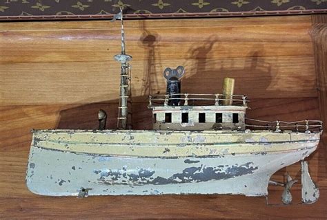 Pin By Crutch On Really Rare Unusual Antique Toy Boats Pond Yachts