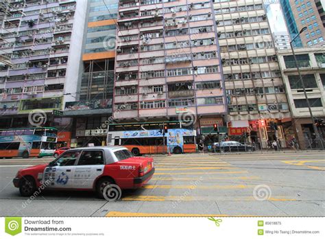 Causeway Bay Street View In Hong Kong Editorial Image Image Of Hurry