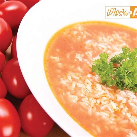 Tomato And Basmati Rice Soup Recipe
