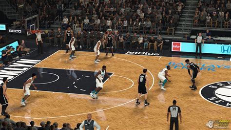 The revamped franchise sean marks, brooklyn nets general manager, has helped create did away with its black and white staple court this week. Brooklyn Nets Courts Pack(floor+stadium+dornas) - NBA 2K19