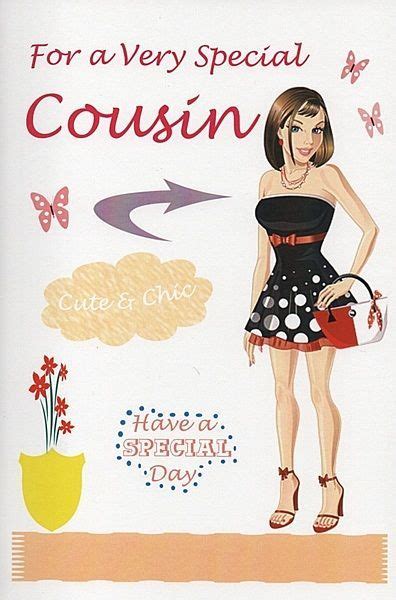 Wishing a wonderful cousin on this day years ago, i got a wonderful cousin! Birthday Cards, Female Relation | Birthday card for aunt ...