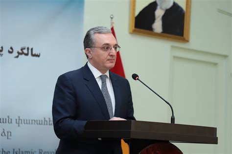 Remarks of Armenia's Foreign Minister Zohrab Mnatsakanyan on the ...