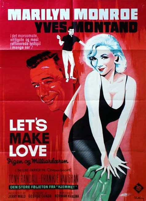 Let S Make Love Marilyn Monroe Yves Montand And Frankie Vaughan