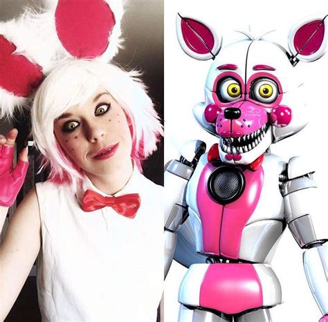 Funtime Foxy Makeup