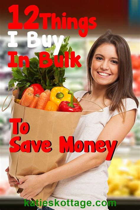 Things I Buy In Bulk To Save Money When You Live On One Income You