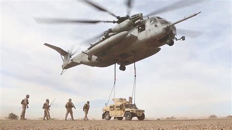 Ch 53 Helicopter Air Lifting Super Heavy Military Vehicles Aiirsource