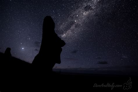 Easter Island At Night