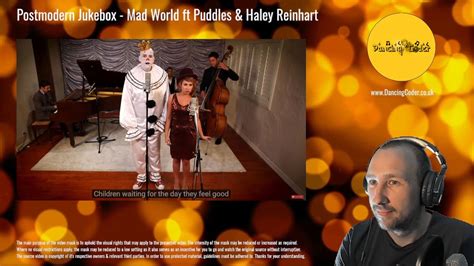Postmodern Jukebox Mad World Ft Puddles Pity Party And Haley Reinhart Reaction Plus Creep Recap