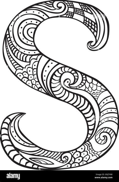 Letter S Drawing Designs