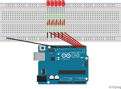 5 Blinking Leds Arduino Project Hub
