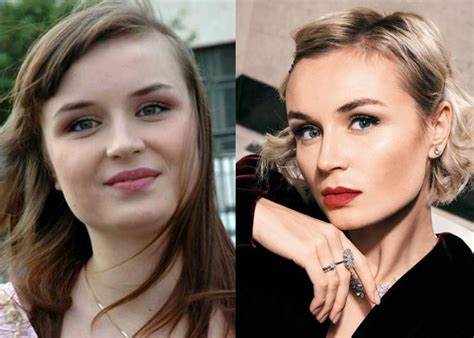 Гагарина полина похудела фото до и