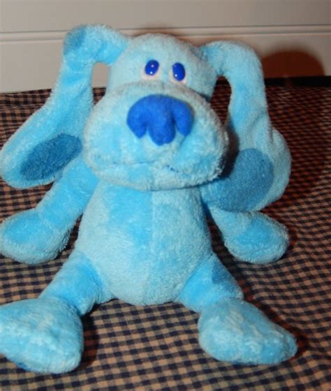Ty Blues Clues Blue Dog Nickelodeon 6 Ty Beanie Babies Stuffed Plush