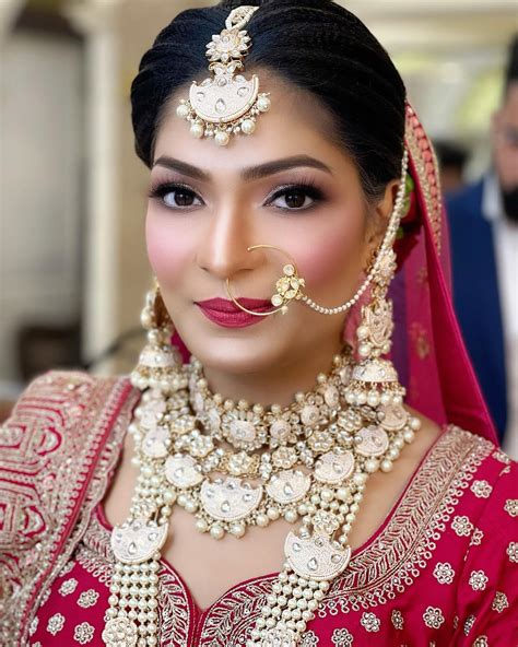 Village Barber Stories Traditional Wedding Makeup Punjabi Style Bridal Makeup