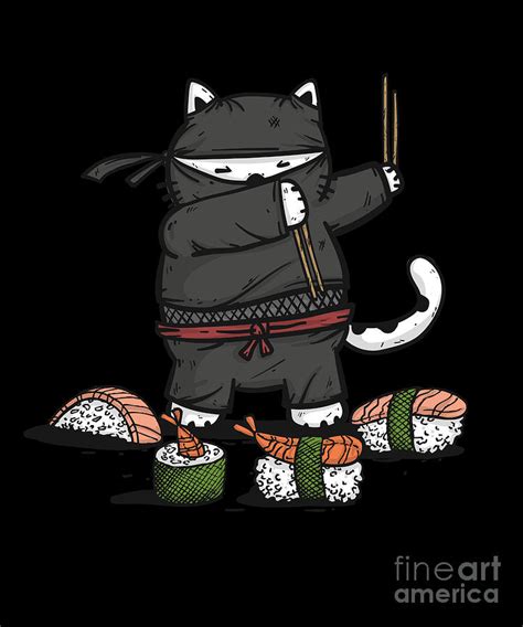 They are unique in their manner of dressing. Dab Cat Shirts For Boys Ninja Cat Sushi Meme Tee Shirt ...